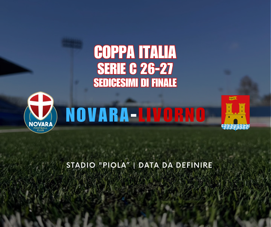 Sedicesimi Coppa Italia: Novara-Livorno